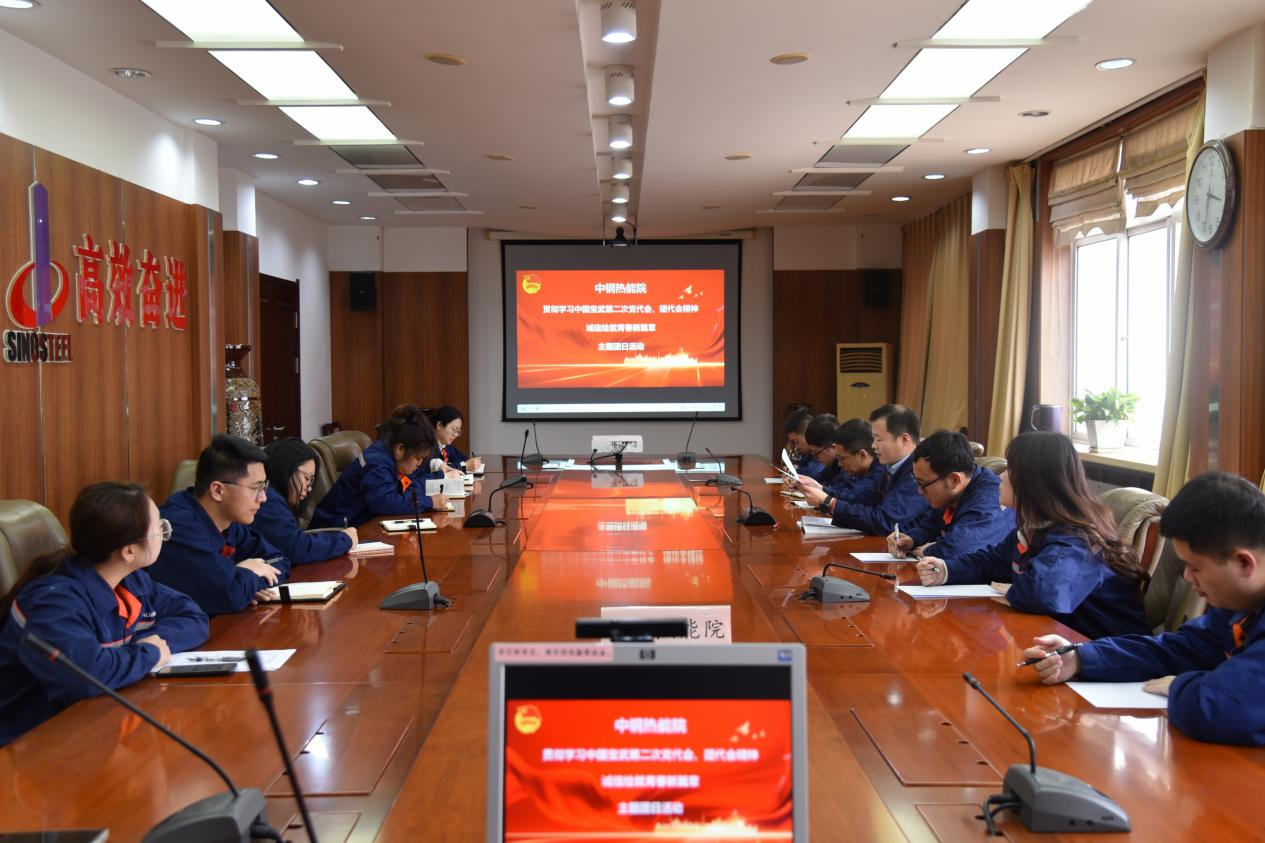 以誠信為筆，共繪高質(zhì)量發(fā)展青春畫卷——中鋼熱能院團(tuán)委開展主題團(tuán)日活動